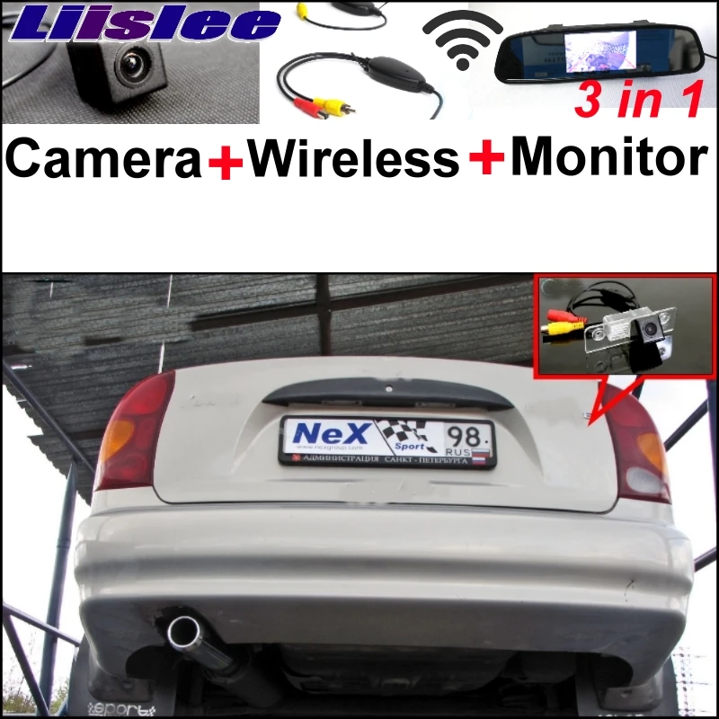 Liislee для Chevrolet Lanos Sens/Chance специальная WiFi камера+ беспроводной приемник+ зеркальный экран монитор резервная система парковки