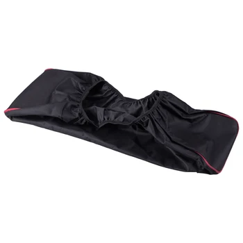 

DWCX 600D Red Edge Black Waterproof Soft Winch Dust Cover For Driver Recovery 8,000-17,500 Capacity