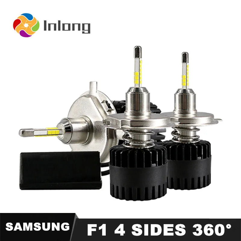 With 4 Sides SAMSUNG 12-18 Pieces Chips H4 LED H7 10000LM H1 H11 9005 9006 HB4 H8 D2S Car Headlight Bulbs 6500K Fog Lights DC12V With 4 Sides SAMSUNG 12-18 Pieces Chips H4 LED H7 10000LM H1 H11 9005 9006 HB4 H8 D2S Car Headlight Bulbs 6500K Fog Lights DC12V