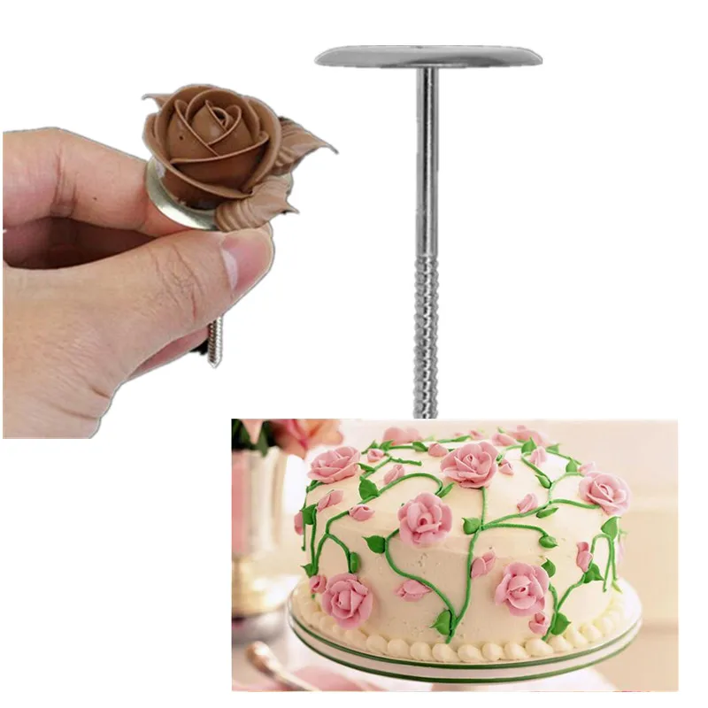 Big Promotion Stainless Steel Nail Stand Holder For Cake Kitchen Baking ...