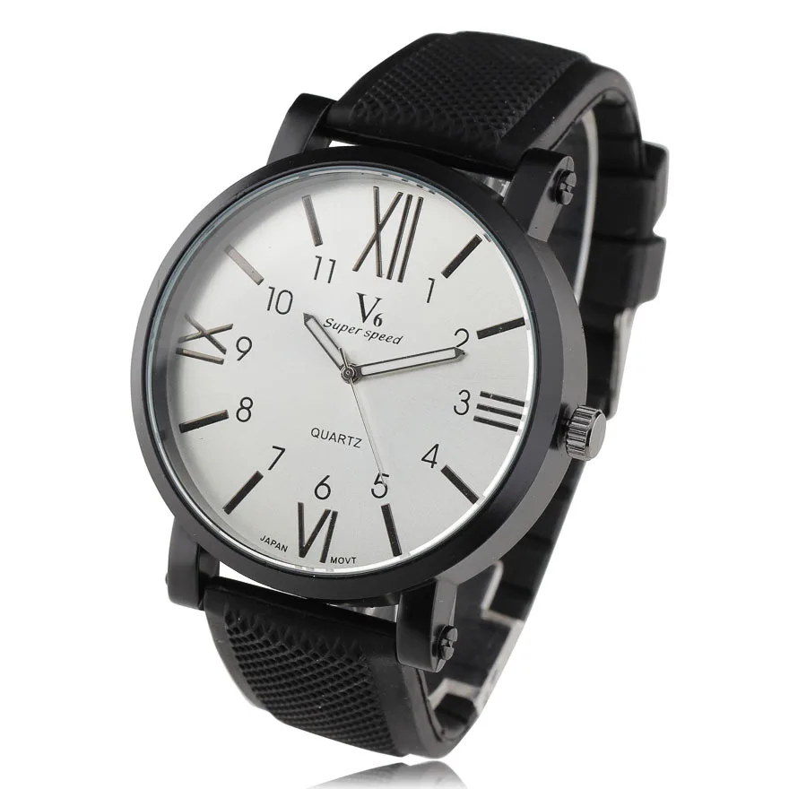 

Top Brand Sport Men Thin Steel Case Roman Index Dial Quartz Military Silicone Band Watches Male Fashion Luxury Wristwatches