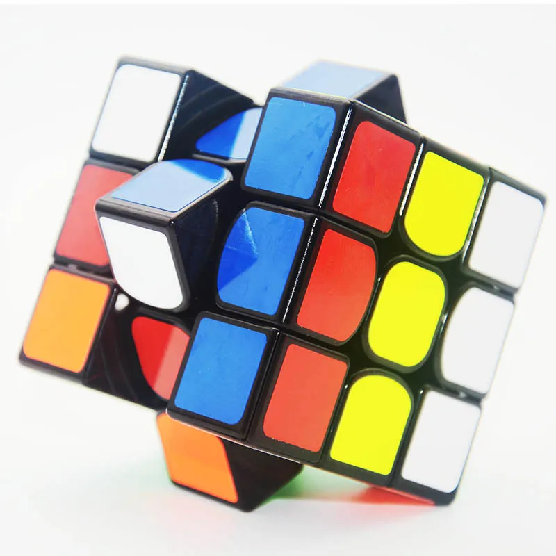 Qiyi Mofangge Valk3 3x3x3 черный или без наклеек 3 слоя скоростной куб Valk 3 Cubo Magico профессиональные забавные игрушки для детей 555 мм