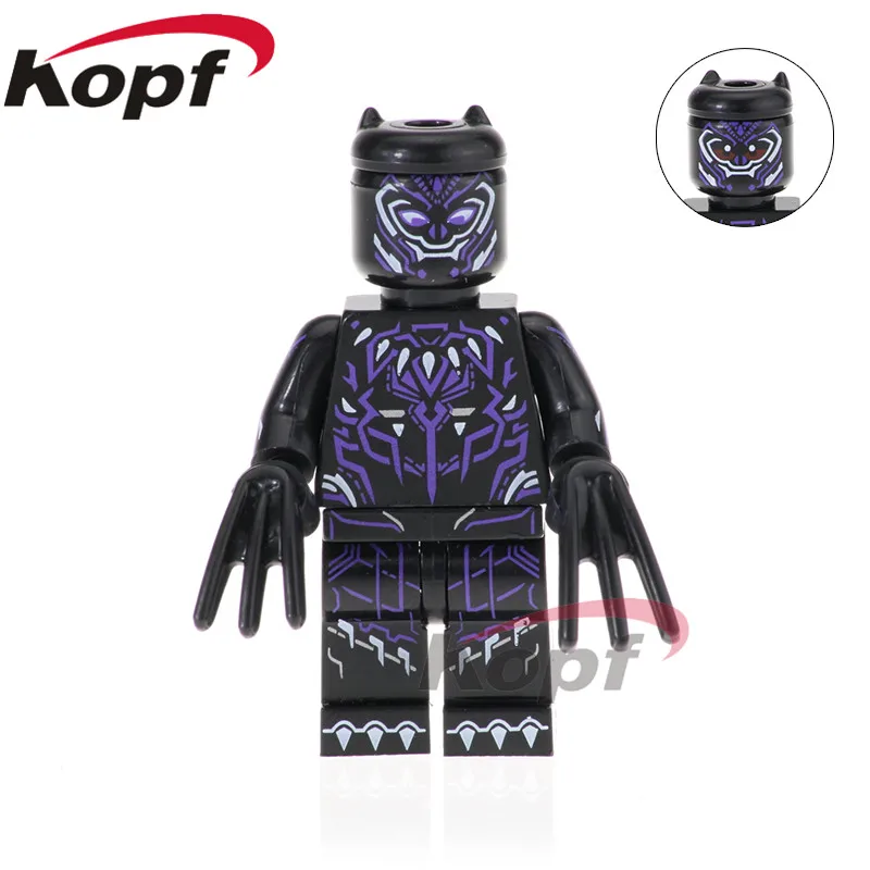 

Single Sale Super Heroes Black Panther Shuri Eric Building Blocks Learning Figures Christmas Gift Toys Dolls For Children XH 857