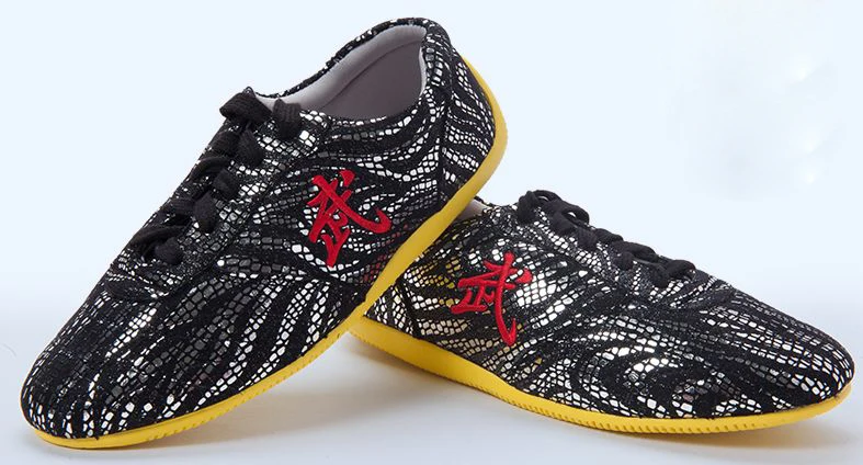 6 цветов EU26~ EU47 Высокое качество Дети и взрослые Боевые искусства кунг-фу обувь для выступлений taijiquan tai chi обувь ушу кроссовки серый/золотой