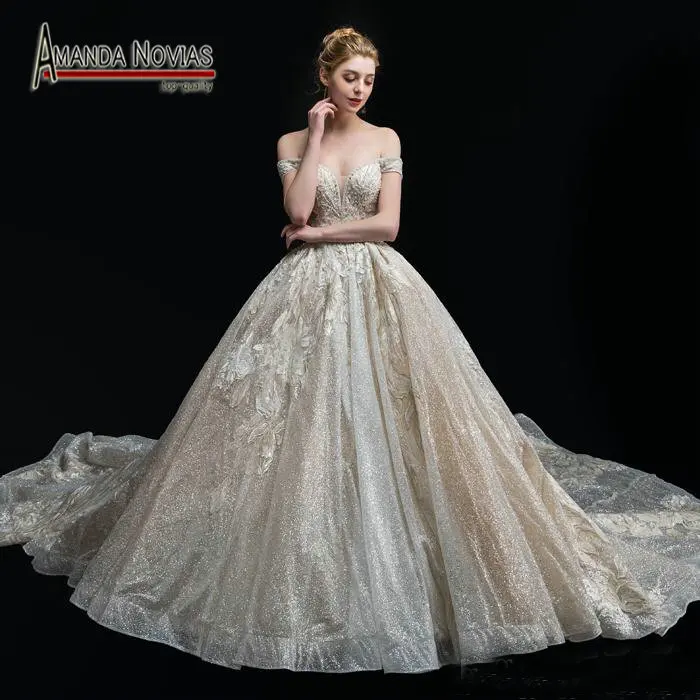 Stunning Strapless New Model Ball Gown wedding dress 2019 in Wedding