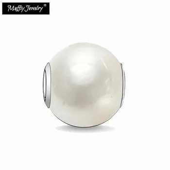 

Beads Charm Pearl,Trendy Jewelry Accessories Thomas Style Karma Diy Good Trendy Jewelry For Women,2017 Ts Gift In Silver