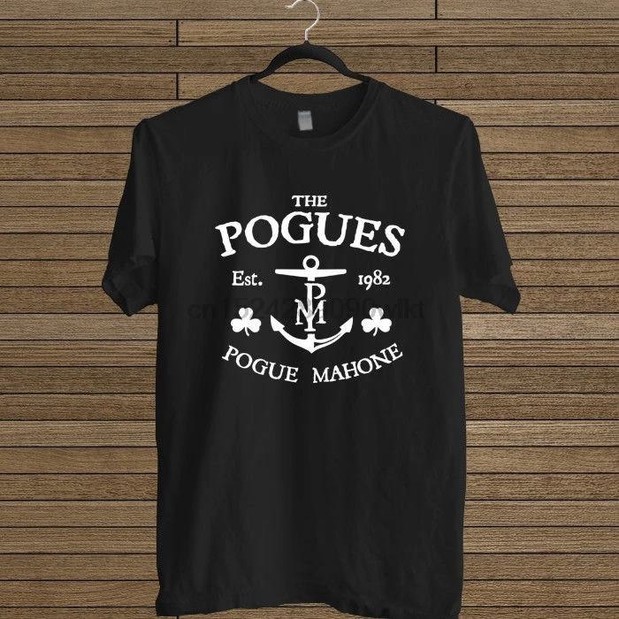

The Pogues Pogue Mahone Logo Band T-shirt Size S-5XL