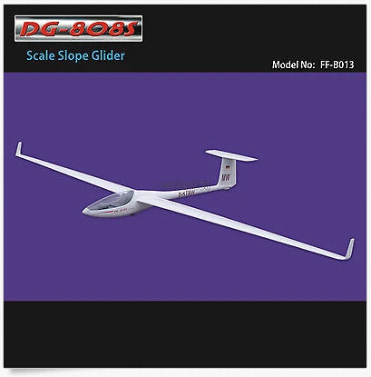 DG-808S Glider 4000mm KIT without electronic part Hot Fiberglass RC Sailplane