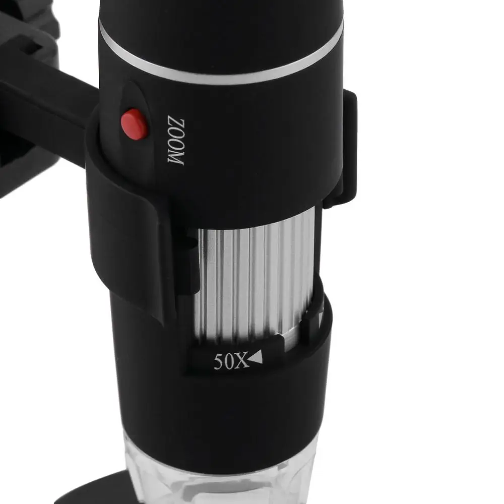 FUNN-50X до 500X USB светодиодный цифровой электронный микроскоп Лупа камера Черный практическая камера микроскоп Эндоскоп лупа