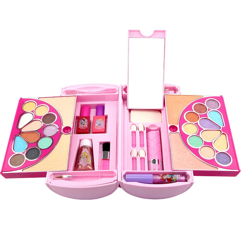 Disney Beauty модные игрушки Детская косметика набор для макияжа принцессы девочек