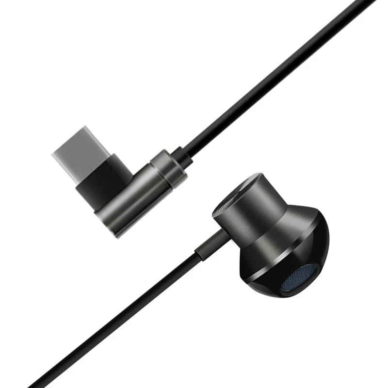 Наушники вкладыши USB Type C для Huawei стереонаушники с микрофоном гарнитура разъемом 3