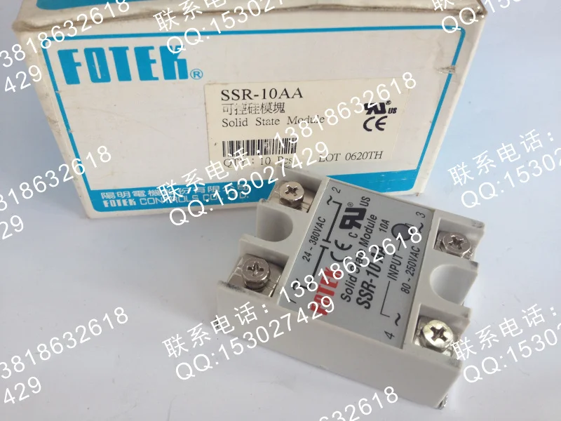 

100% Original Authentic Taiwan's Yangming FOTEK solid state relay / thyristor modules SSR-10AA