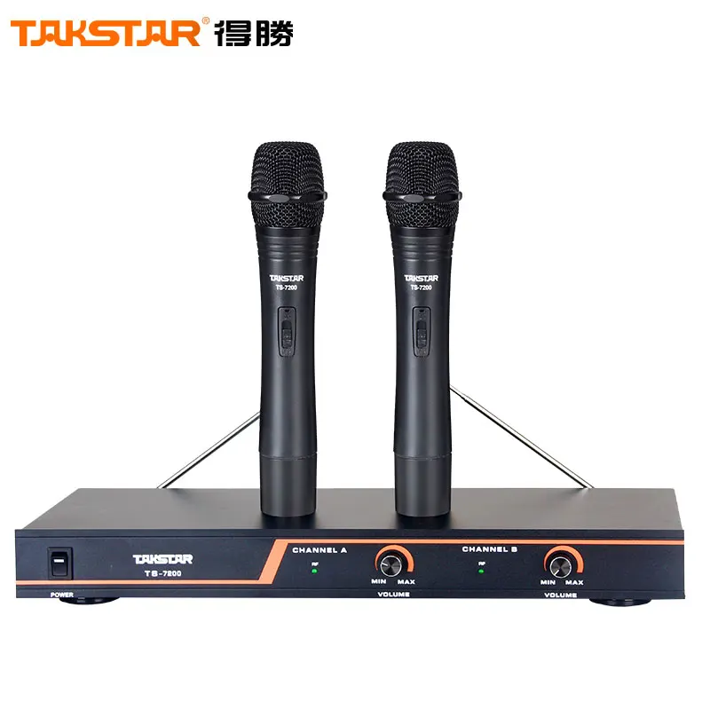 Takstar TS-7200 VHF Беспроводная портативная микрофонная система для