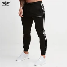 2018 New sweatpants Men’s solid workout bodybuilding clothing casual GYMS fitness sweatpants joggers pants skinny trousers