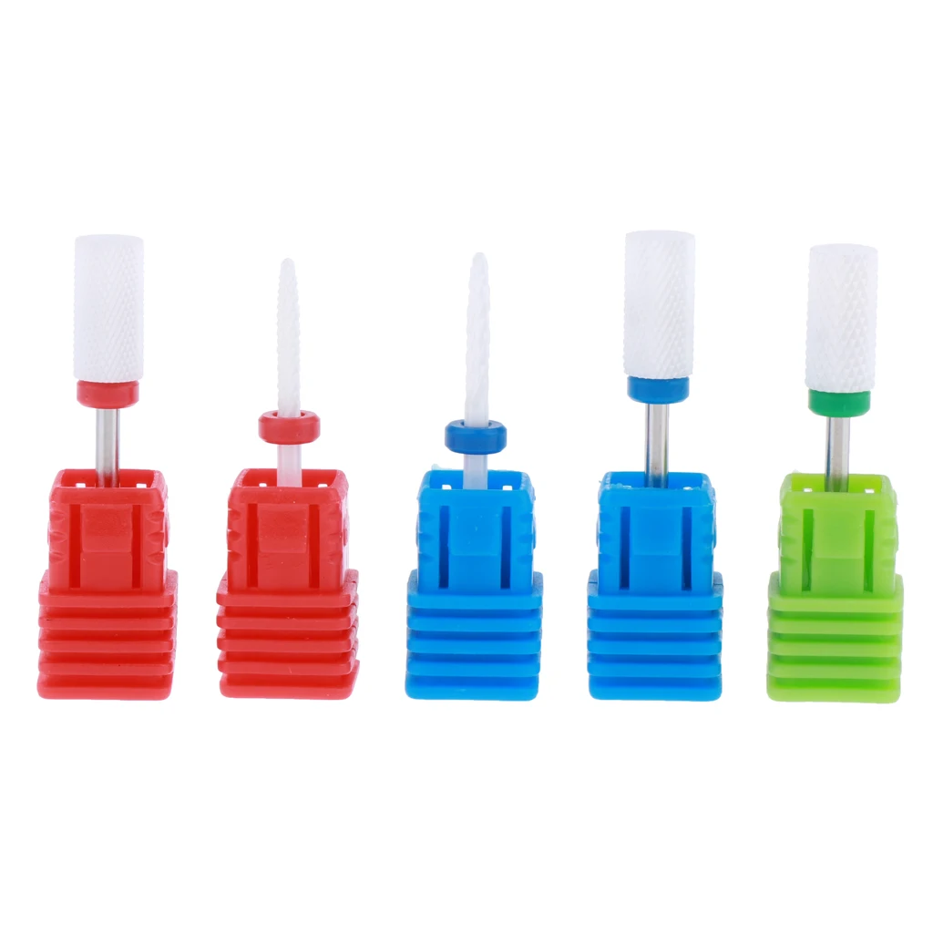 

5Pcs Nail Polishing Cuticle Removal Nail Drill Bit Manicure Nail Care Bit 01