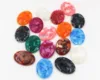 New Fashion 10pcs 18x25mm Mix Colors Artificial shells Flat Back Resin Flower Cabochons Cameo  G6-42 ► Photo 2/2