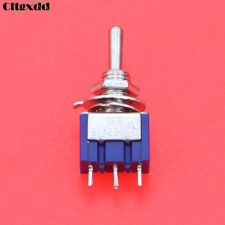 Миниатюрный мини переключатель Cltgxdd 1 шт. 6A 125 В переменного тока 3pin 6pin вкл. ВКЛ. SPDT 2