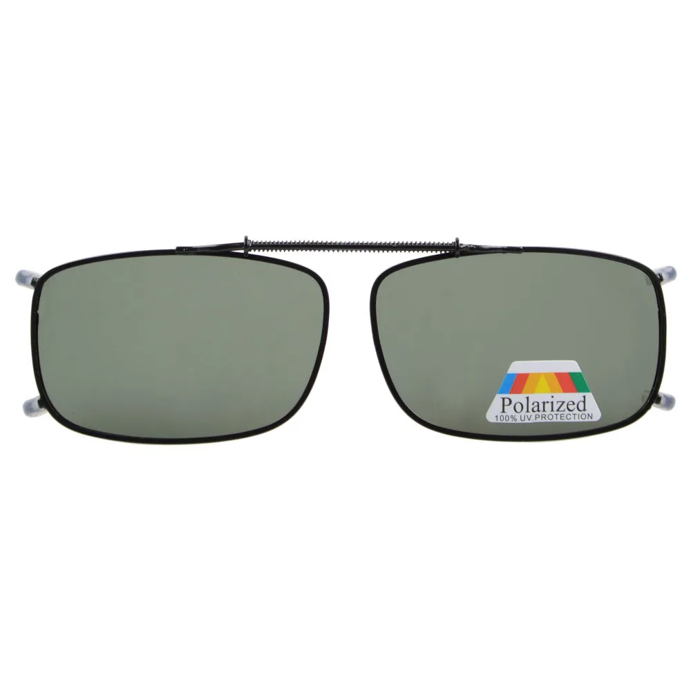 

C63 Eyekepper Metal Frame Rim Polarized Lens Clip On Sunglasses