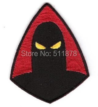 

Space Ghost Silhouette Movie TV Series Fancy Dress Costume Embroidered iron on patch TRANSFER APPLIQUE