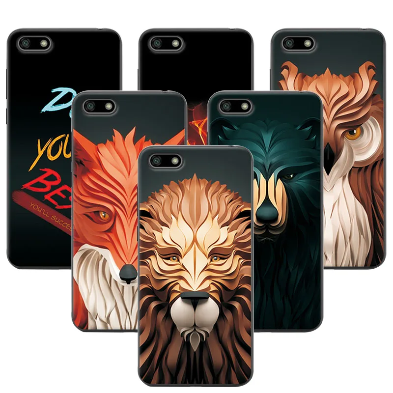 

For Huawei Honor 7S DUA-L22 Case Back Cover Fashional Attractive Painting Chic Phone Shell For Huawei Honor7S 7 S 5.45" Fundas