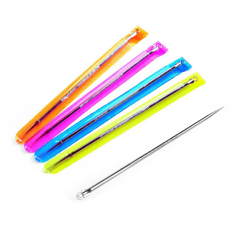 

1pc Acne Blemish Remover Cleaner Needle Pimple Spot Extractor Makeup Facial Face Cleaning Tools