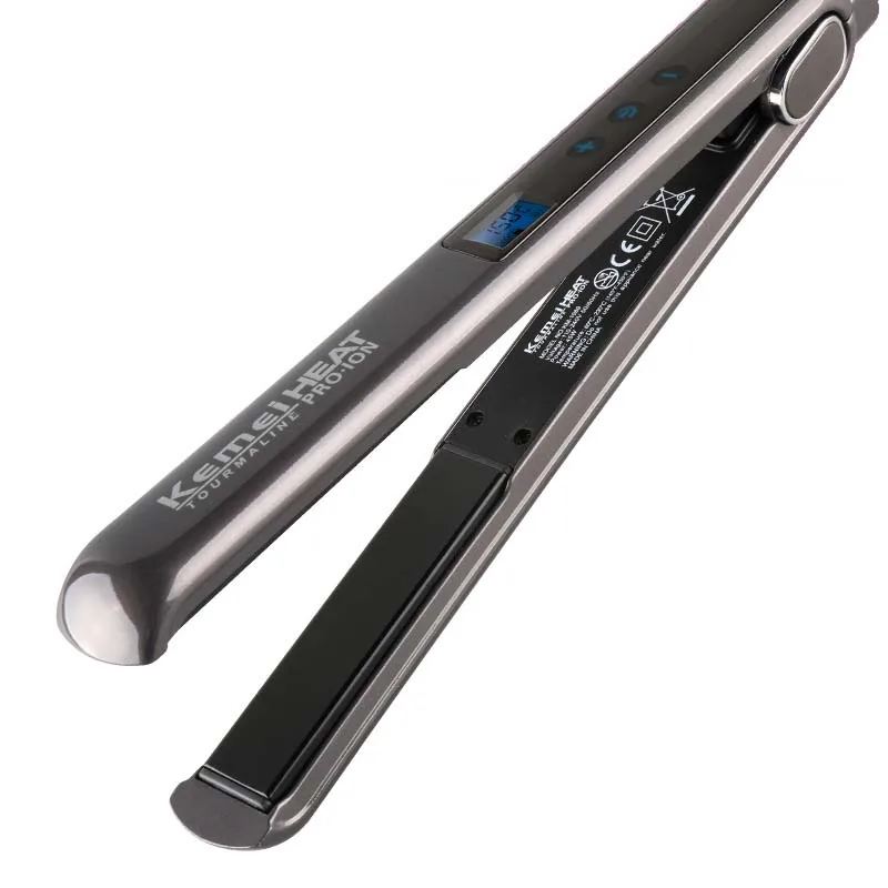 

Kemei KM-1089 touch screen ceramic hair care hair straightener hair straightener splint perm