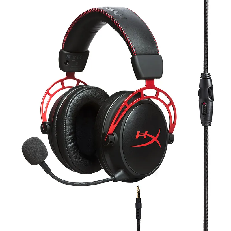 Kingston HyperX Cloud Alpha limited edition электронная спортивная Гарнитура микрофон игровая гарнитура Мобильный проводной микрофонный провод управления