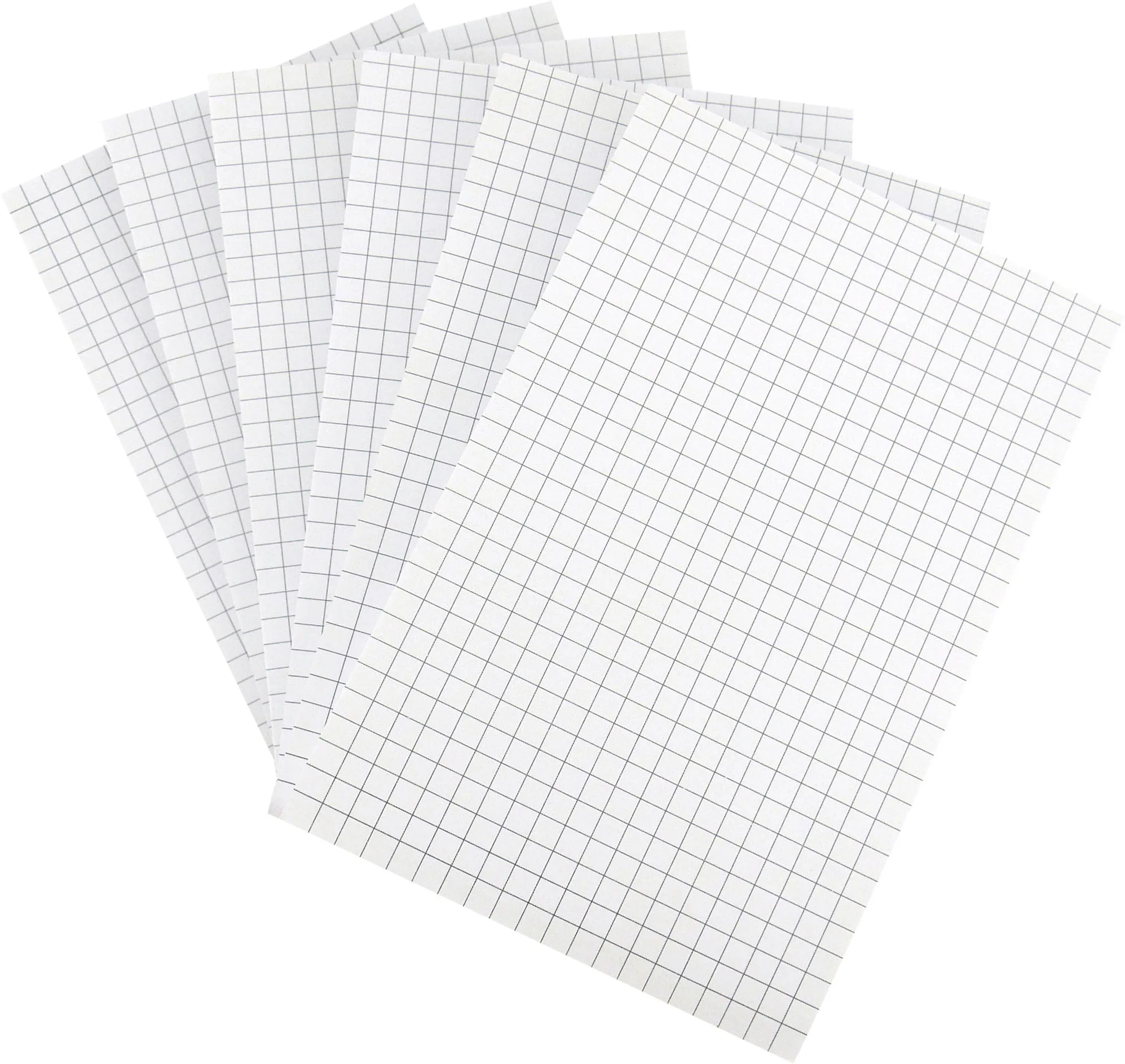 

4A Grid Sticky Notes,4 in x 6 in,Large Size,The Adhesive On Shorter Side,White Paper With Black Grid,Self-Stick Notes,4A GR4066