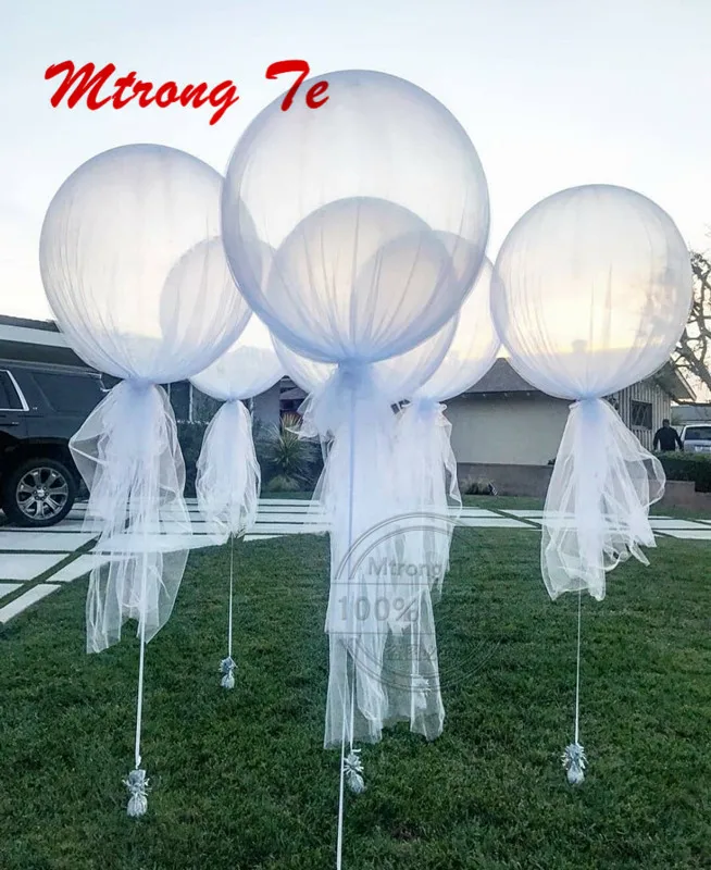 12 дюймов 18 дюймов Высокое качество круглые прозрачные романтические латексные воздушные шары Гелиевый шар для дня рождения вечеринки Свадебные украшения