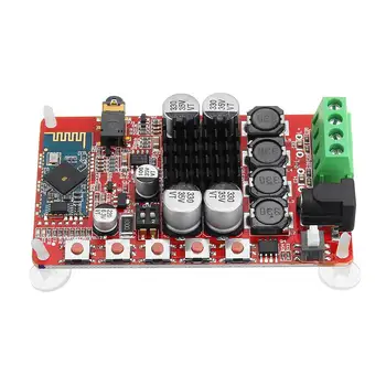 

LEORY 50W+50W TDA7492 CSR8635 Wireless bluetooth 4.0 Audio Receiver Amplifier Board NE5532 Preamp DC 8-25V