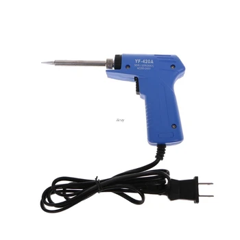 

High Quality 220V 30W-130W Professional Stainless Dual Power Quick Heat-Up Adjustable Welding Electric Soldering Iron Gun dls