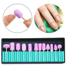 12 sets of high-precision nail ceramic grinding heads nail polishing tools nail tools nail polishing accessories grinding head