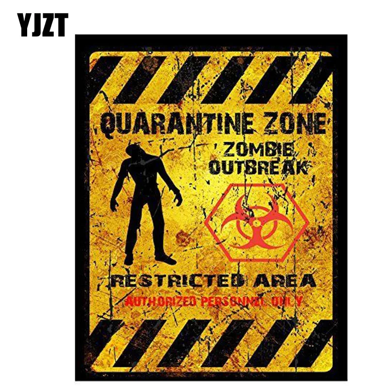 3M Graphics Zombie Assault Vehicle License Sticker Decal Vinyl Car Door Window