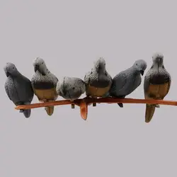 Серый голубь Цель арбалет EVA пены животных практики 3D голубь стрельба из лука стрелы цель для забавных