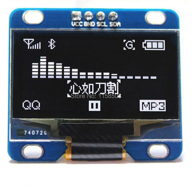 1.3 Дюймов белый OLED LCD Модуль I2C IIC Серийный 128X64 СВЕТОДИОДНЫЙ Дисплей Модули для Arduino