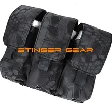 TMC тройной M4 Mag Чехол в Kryptek Typhon Night Prowls Camo+(SKU12050400