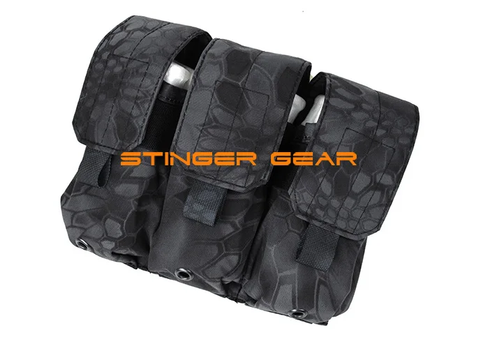 Тройная Магнитная сумка 5 56 M4 Molle Kryptek®Typhon Fit 6 Mags SKU2253(050400) | Спорт и развлечения