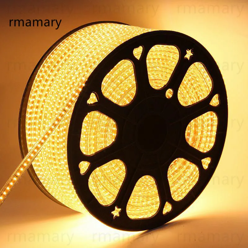 LED Strips 100meter 4plug 3014 strip 120led/Meter Christmas AC220V IP67