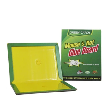 

Brand New And Quality Mouse Board Sticky Rat Glue Trap Mouse Glue Board Mice Catcher Trap Non-toxic Pest Control Reject AA