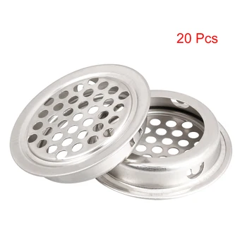 

Uxcell New 20pcs 35mm 53mm Bottom Air Vent Extract Valve Grille Round Diffuser Ducting Ventilation Cover Air Vent Ventilator
