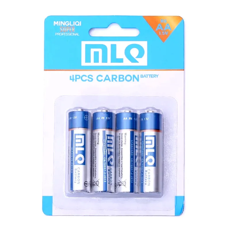 

AA LR6 AM3 E91 MN1500 1.5V Battery Carbon Dry Batteries Safe Strong Explosion-proof 1.5Volt Battery UM4 Bateria No Mercury
