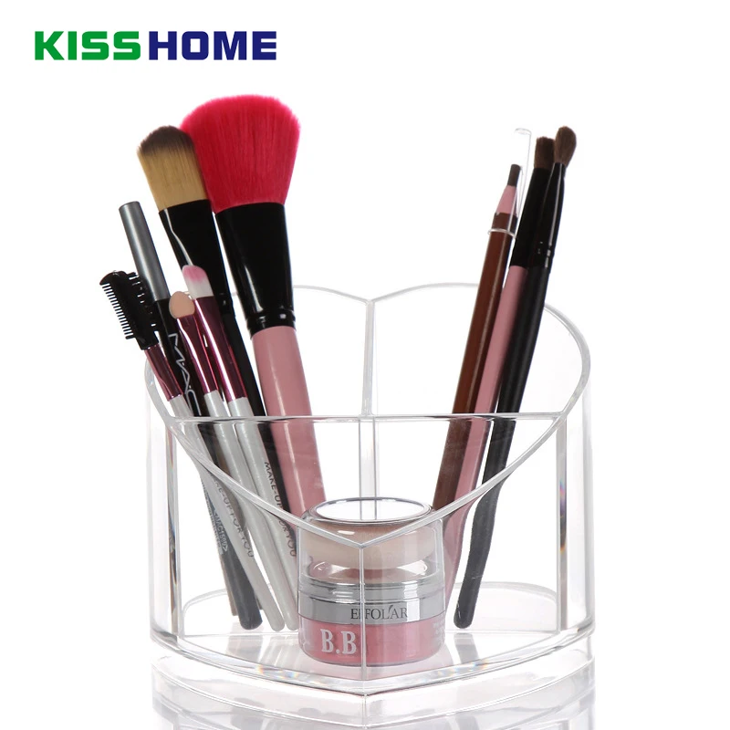 

16*16*12.7cm Clear Acrylic Cosmetic Organizer Box Makeup Storage Drawer Desk Bathroom Makeup Brush Lipstick Labial Glair Holder