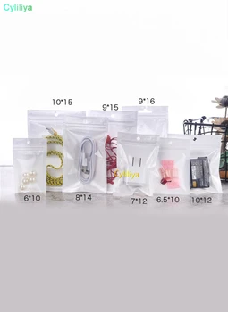 

Promotion 2000Pcs/Lot 11 Different sizes Zip Lock Reclosable Retail Pack Bag W/Clear Hang Hole, Zipper Top Plastic Packaging Bag