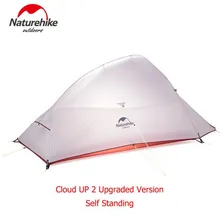 Naturehike 2 Person Camping Tent 20D Nylon Free Standing 2 Person Ultralight Camping Tent Cloud UP 2 Update Naturehike 2 Person Camping Tent 20D Nylon Free Standing 2 Person Ultralight Camping Tent Cloud UP 2 Update
