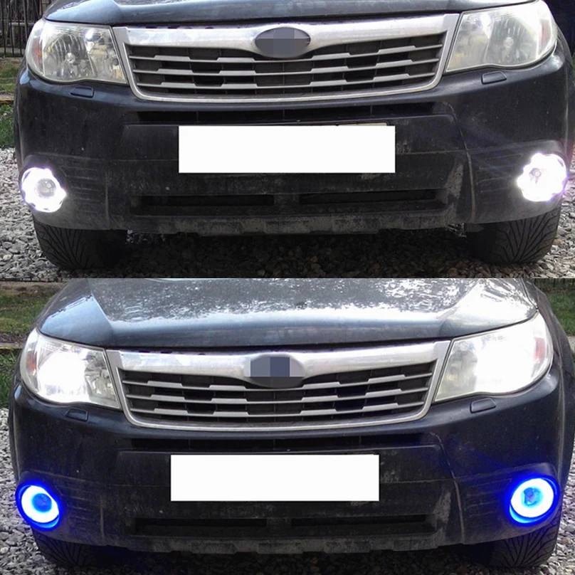 Автомобильная проблесковая для Subaru Forester 2009 2010 2011 2012 Led DRL лампы авто-Стайлинг светодиодные дневные, вождения, бега, светильник s реле туман светильник