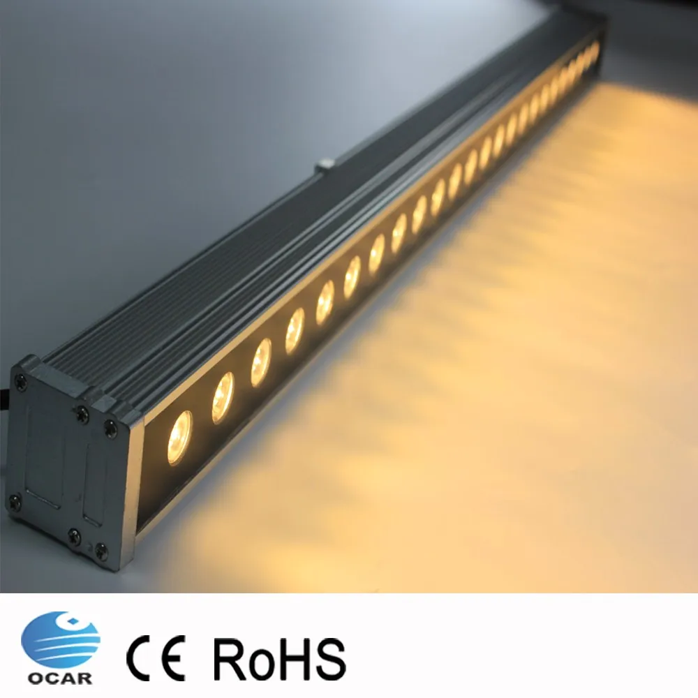 

1M 48W LED Wall Washer Landscape light AC 24V AC 85V-265V outdoor lights wall linear lamp floodlight 100cm wallwasher