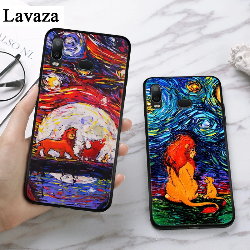 Мультяшный фильм лев Король силиконовый чехол для Samsung S6 Edge S7 S8 Plus S9 S10 S10e M10 M20 M30