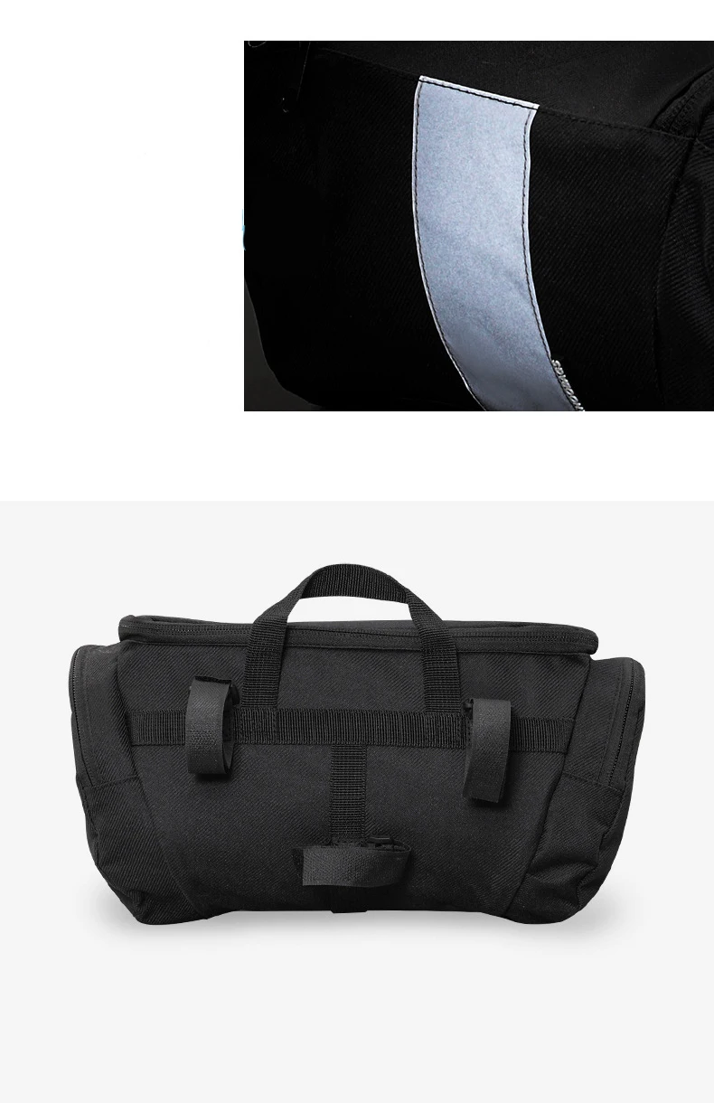 Top Bike Handlebar Bag Bicycle Front Tube Pocket Bikepacking Bag Hiking Cycling Pannier Bicycle Mountain Bags Bike Accessories 7