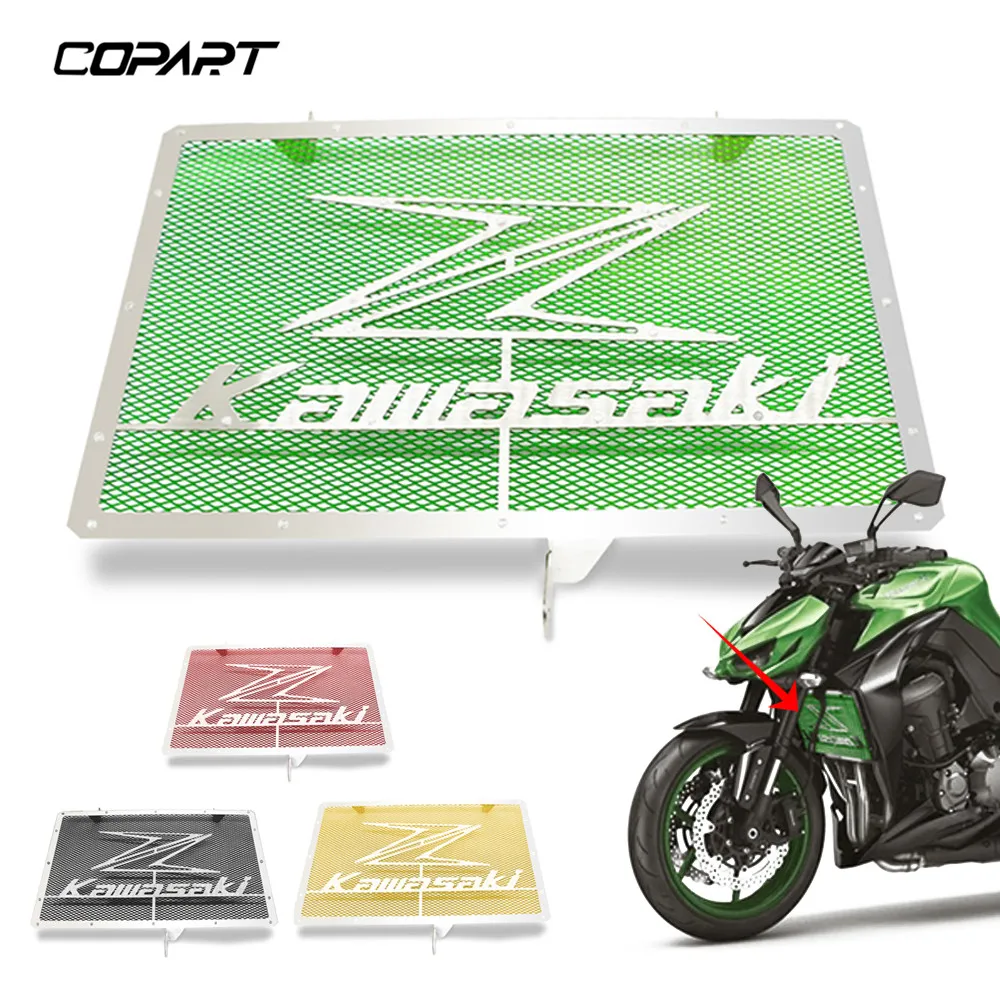 Для Кавасаки Z1000 Z750 Ninja1000 Z1000SX Z 750 Z800 ZR800 2013-2018 мотоциклетная решетка радиатора Защитная мото Защитная крышка Для Кавасаки Z1000 Z750 Ninja1000 Z1000SX Z 750 Z800 ZR800 2013-2018 мотоциклетная решетка радиатора Защитная мото Защитная крышка