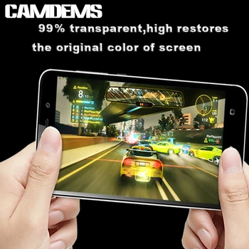 

CAMDEMS100pcs/lot Explosion-proof protetive Front Tempered Glass screen protector for Xiaomi mix2 5X 7 7plus max3 redmi6 6pro